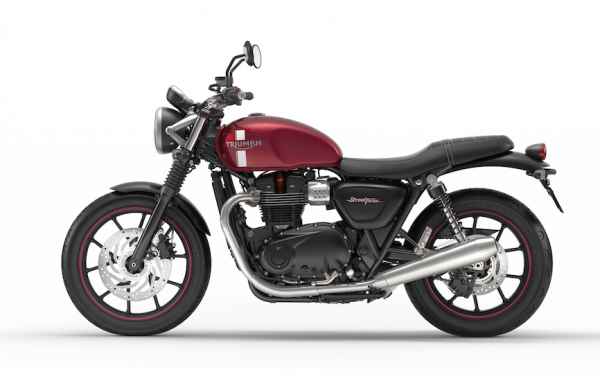Street Twin_Cranberry_Red_Left