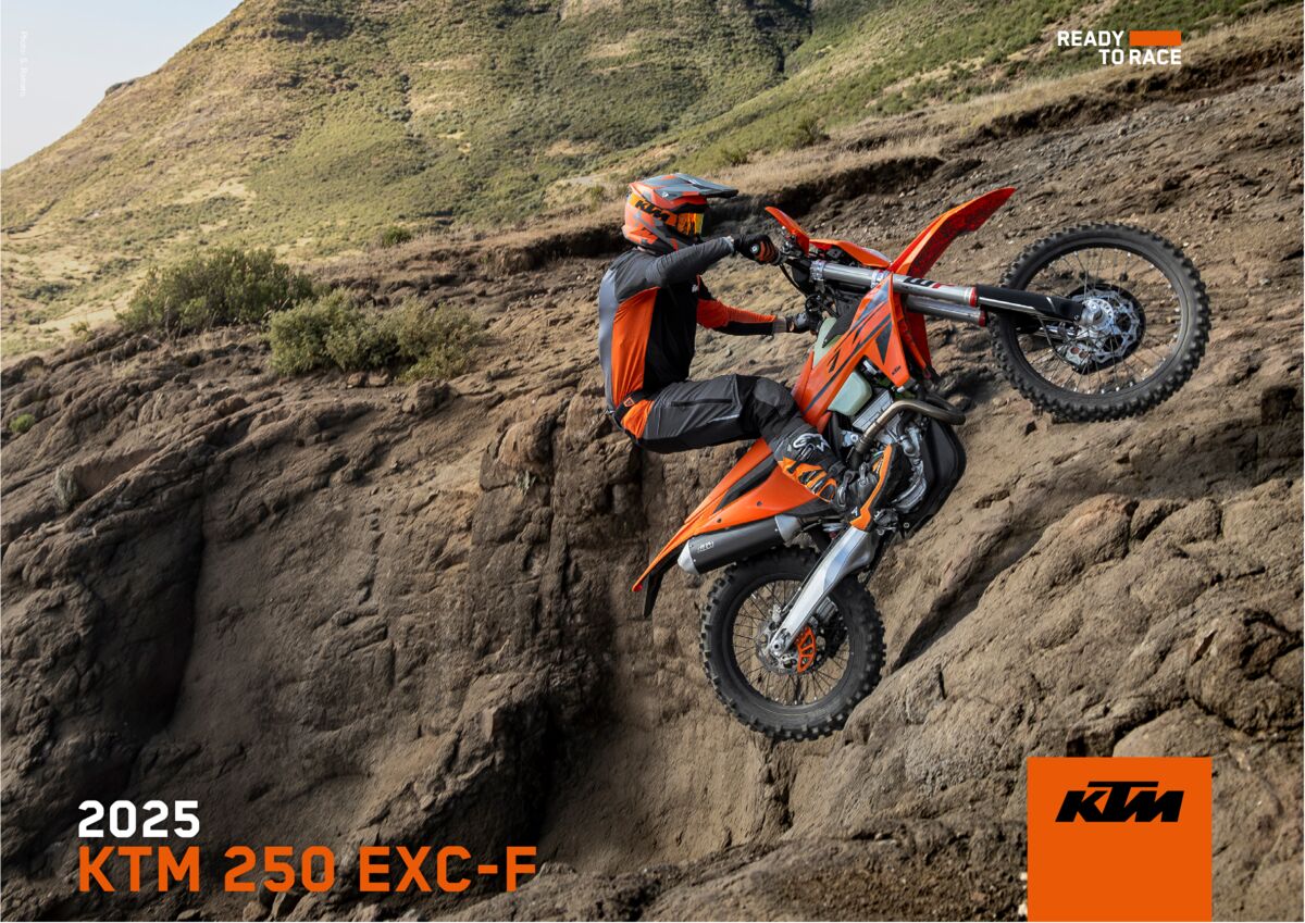 599504 MY25 KTM 250 EXC F Technical Data Sheet 297x210 PREVIEW 03 TECHNICAL INFORMATION MY25 KTM EXC Range