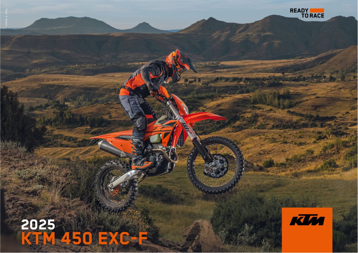 599510 MY25 KTM 450 EXC F Technical Data Sheet 297x210 PREVIEW 03 TECHNICAL INFORMATION MY25 KTM EXC Range