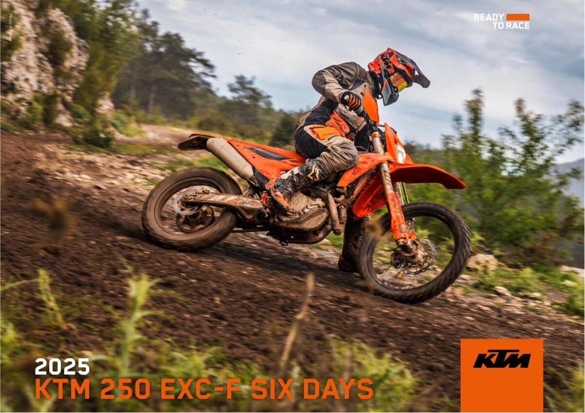 599518 MY25 KTM 250 EXC F SIX DAYS Technical Data Sheet 297x210 PREVIEW 03 TECHNICAL INFORMATION MY25 KTM EXC SIX DAYS Range