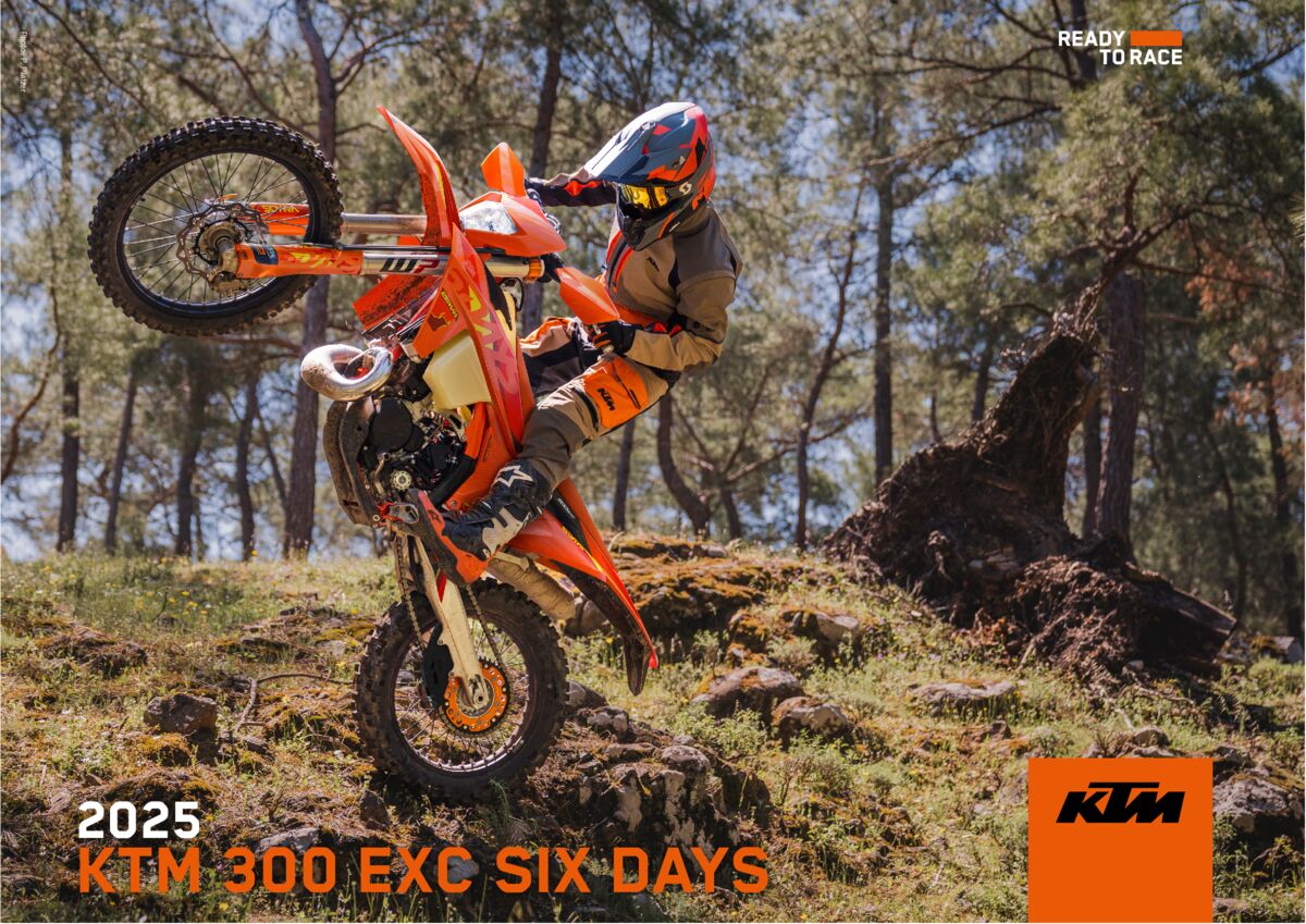 599520 MY25 KTM 300 EXC SIX DAYS Technical Data Sheet 297x210 PREVIEW 03 TECHNICAL INFORMATION MY25 KTM EXC SIX DAYS Range