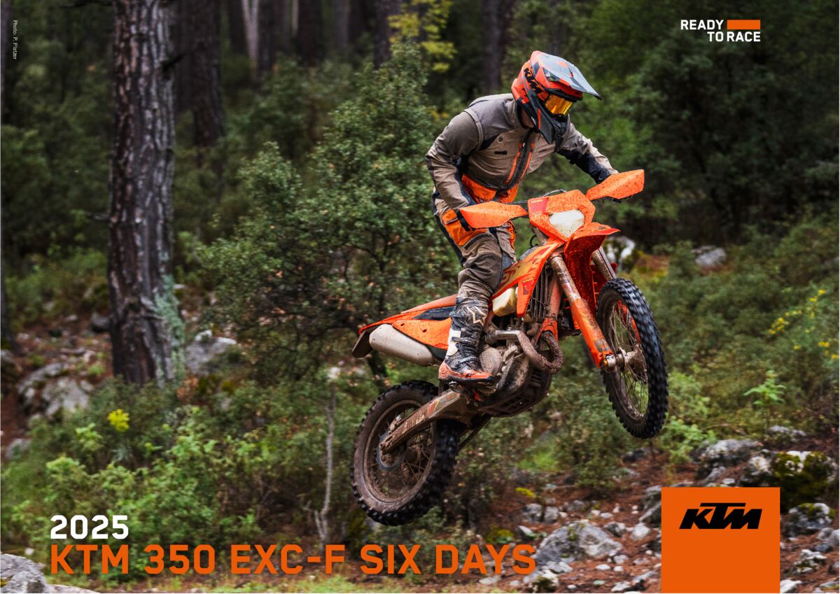 599522 MY25 KTM 350 EXC F SIX DAYS Technical Data Sheet 297x210 PREVIEW 03 TECHNICAL INFORMATION MY25 KTM EXC SIX DAYS Range