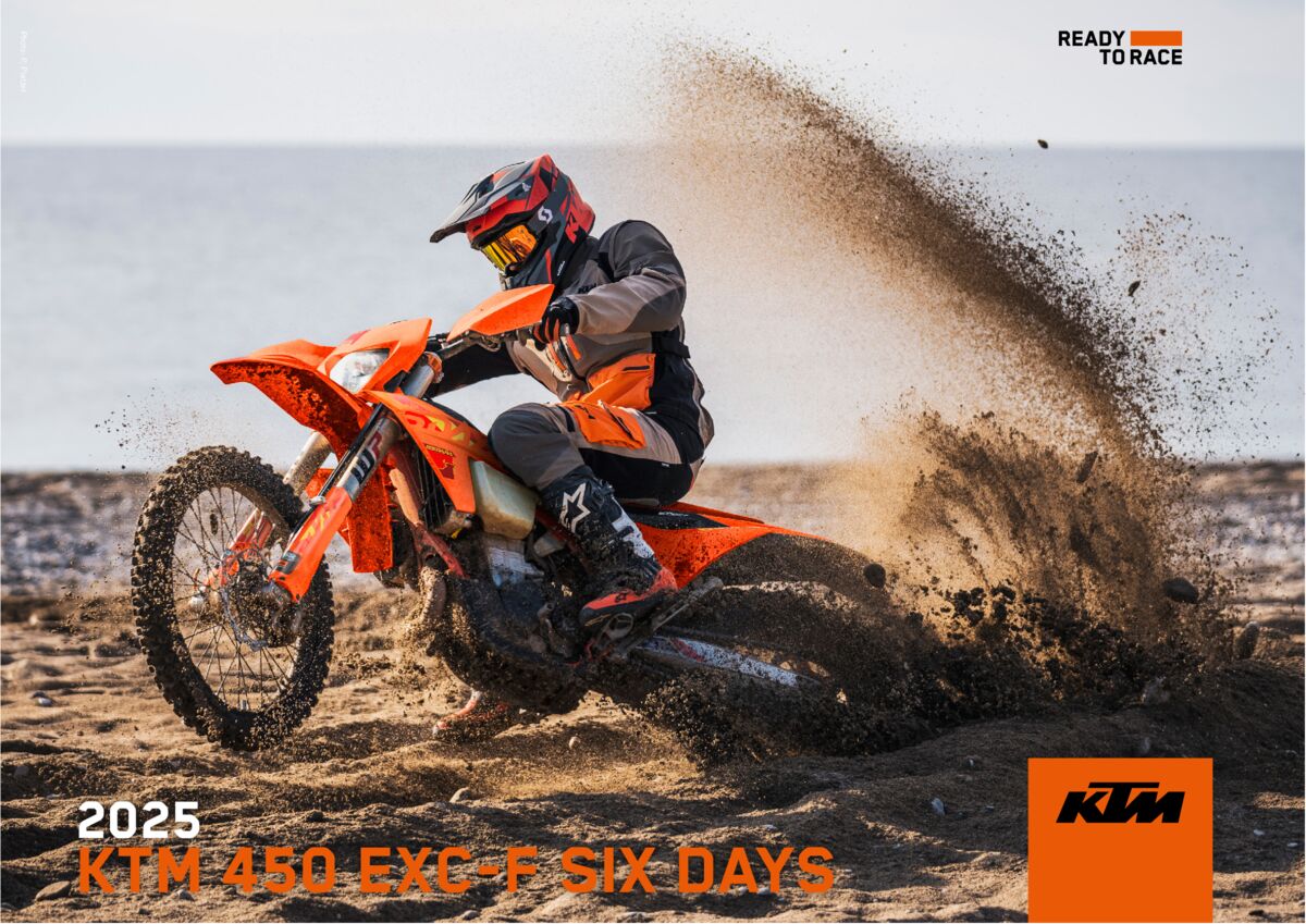 599524 MY25 KTM 450 EXC F SIX DAYS Technical Data Sheet 297x210 PREVIEW 03 TECHNICAL INFORMATION MY25 KTM EXC SIX DAYS Range