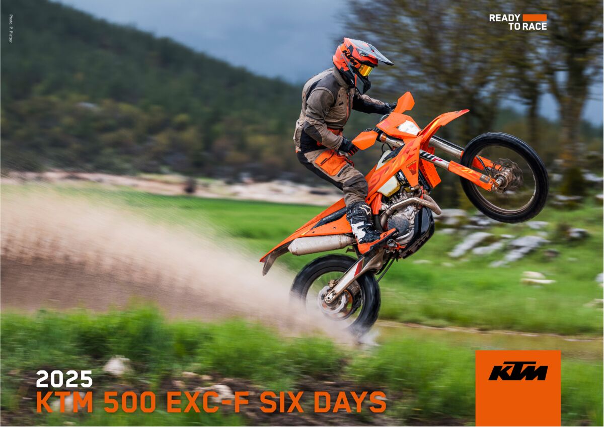 599526 MY25 KTM 500 EXC F SIX DAYS Technical Data Sheet 297x210 PREVIEW 03 TECHNICAL INFORMATION MY25 KTM EXC SIX DAYS Range