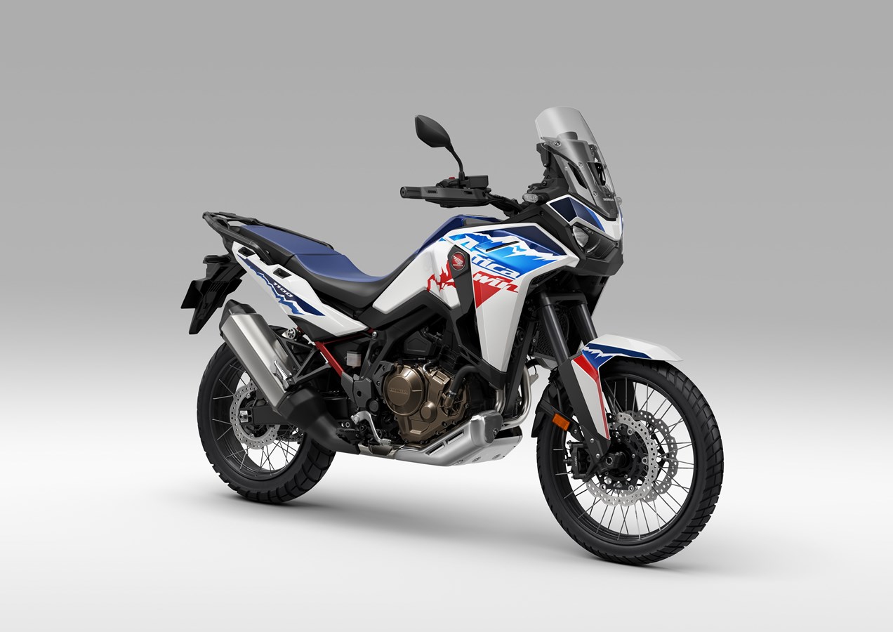 Bold new graphics and colour options for 25YM Honda CRF1100L Africa Twin models